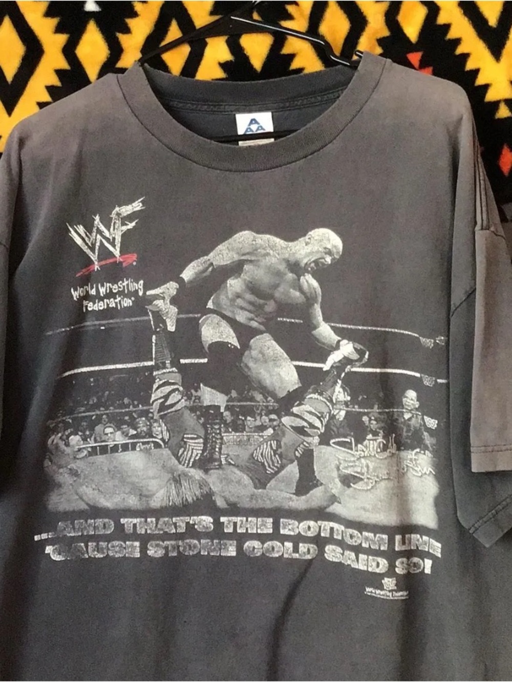 90's Stone Cold Steve Austin That's the Bottom Line Tee XXL